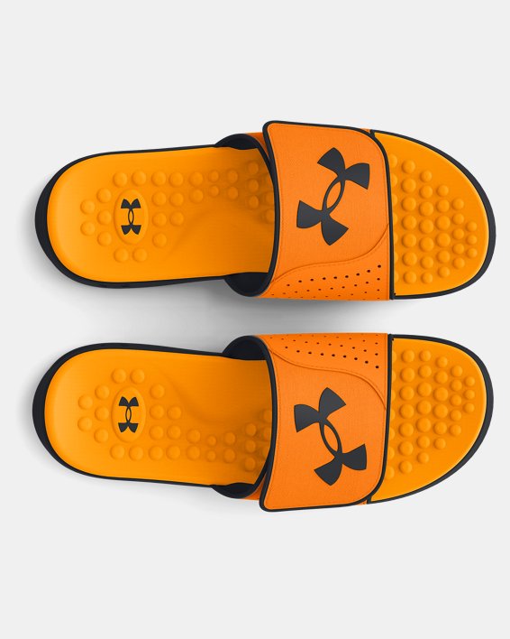Men's UA Ignite Pro Slides in Orange image number 2